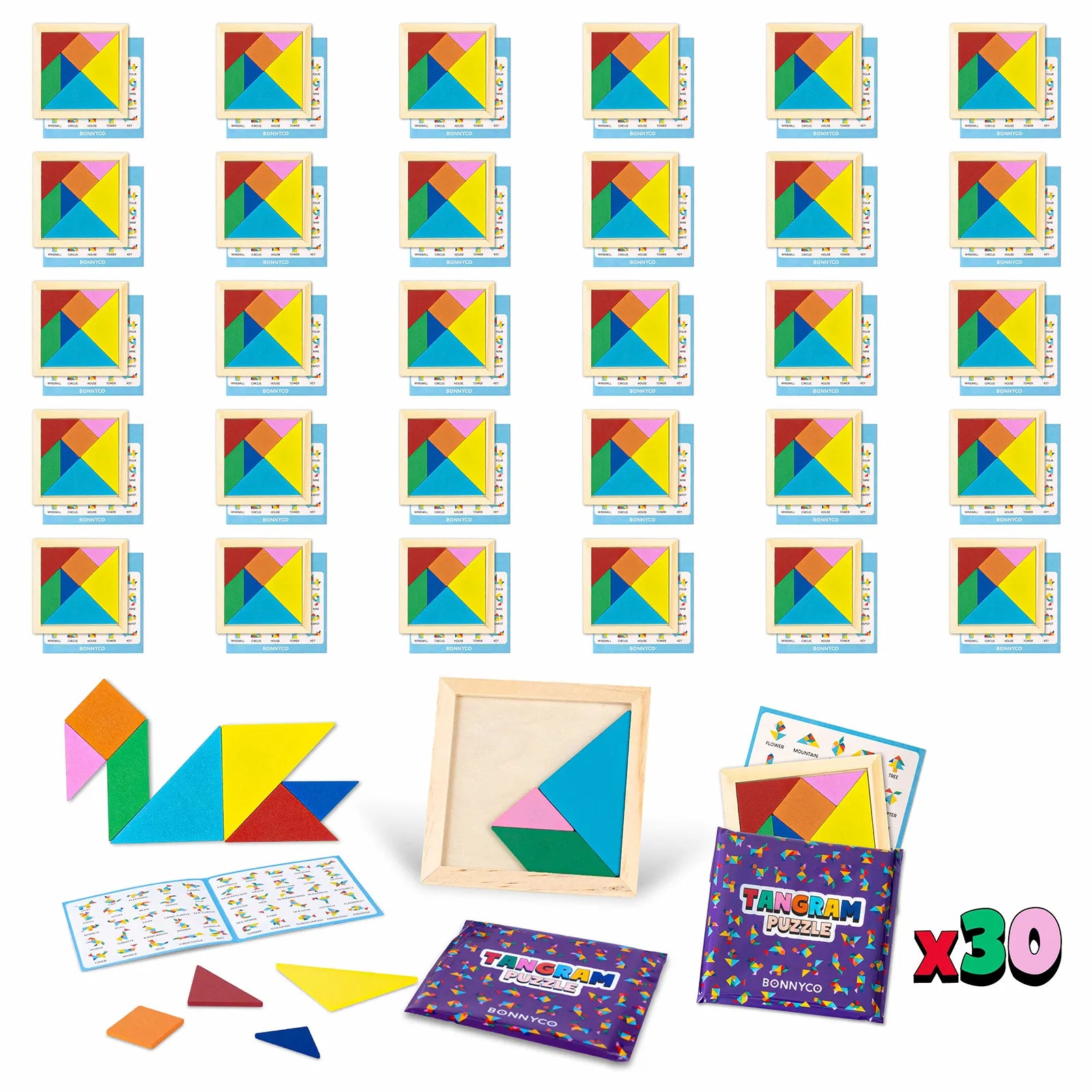Tangram de Madera