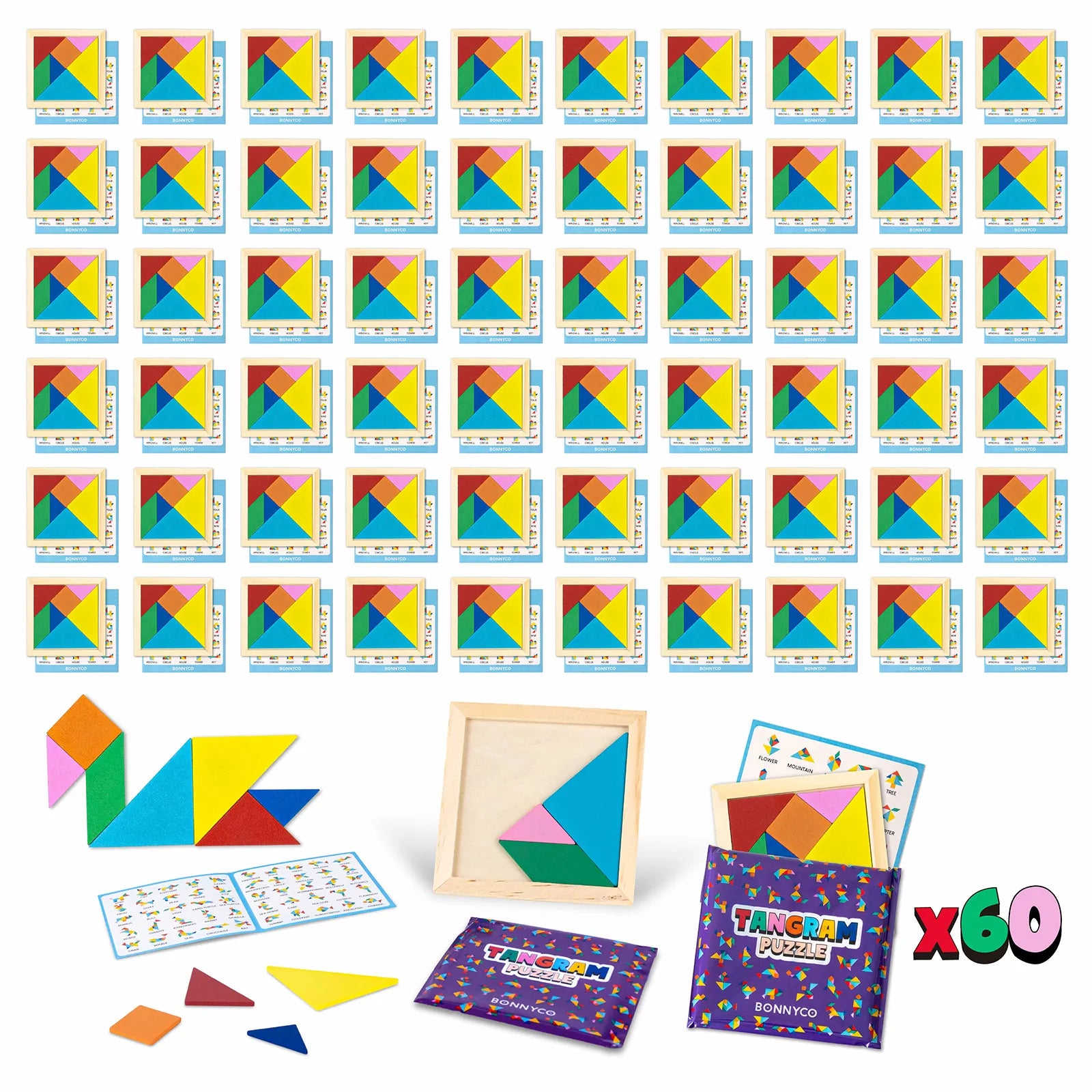 Tangram de Madera