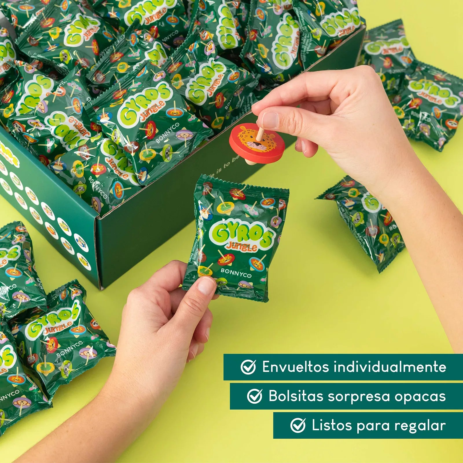 Peonzas de Madera - Jungla