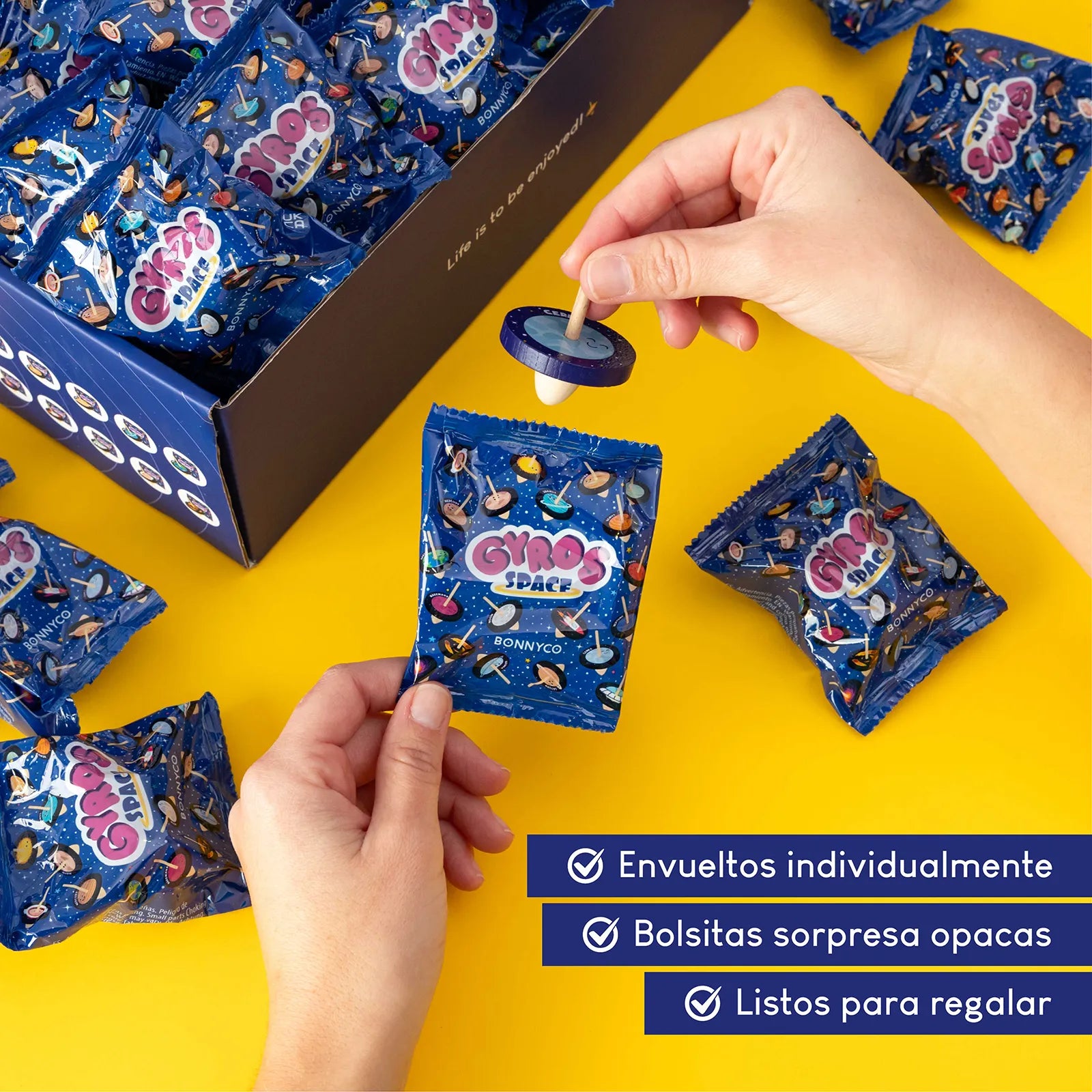 Peonzas de Madera - Espacio