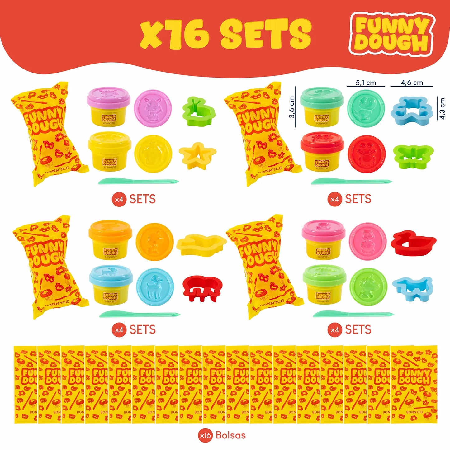 Set de Plastilina con Moldes