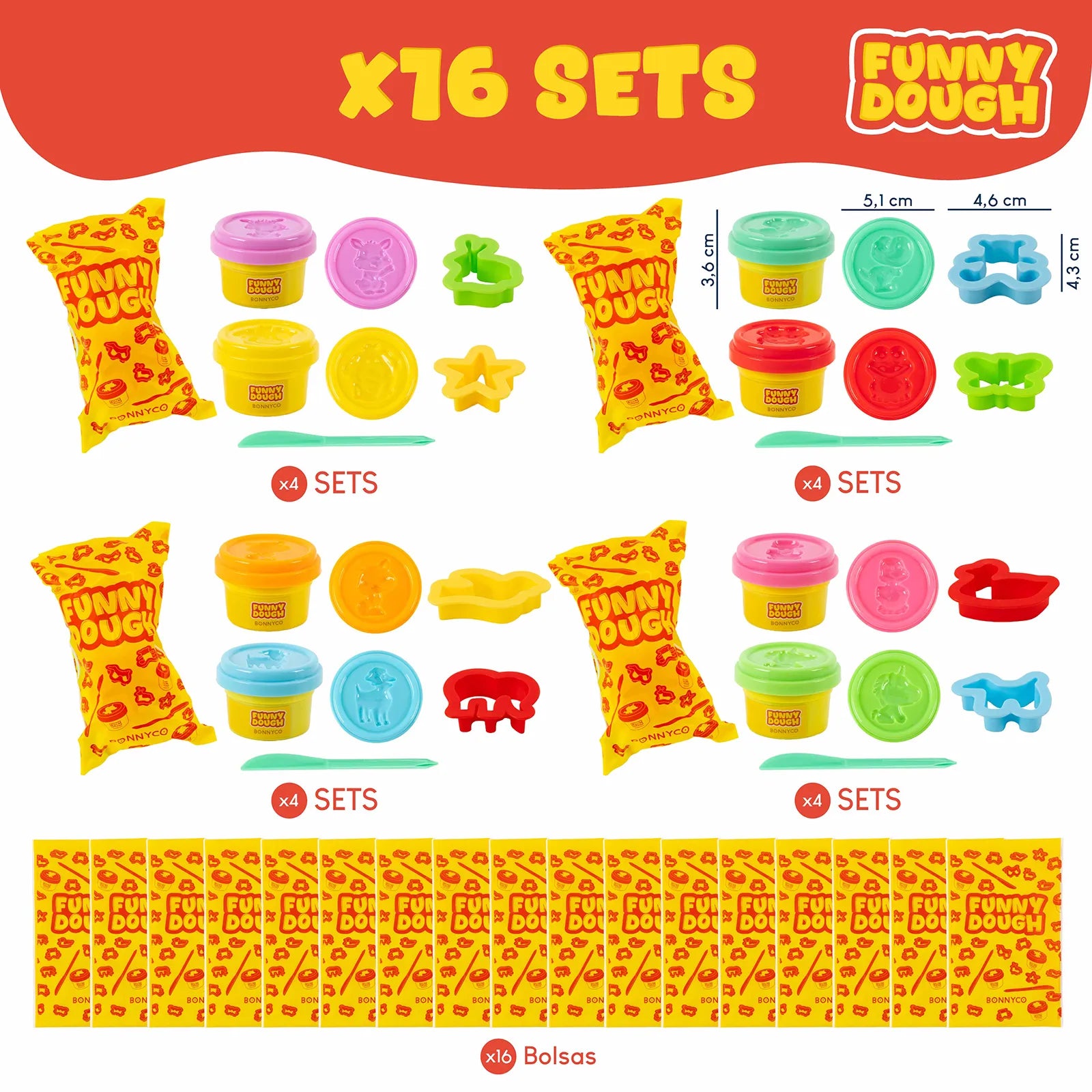 Set de Plastilina con Moldes