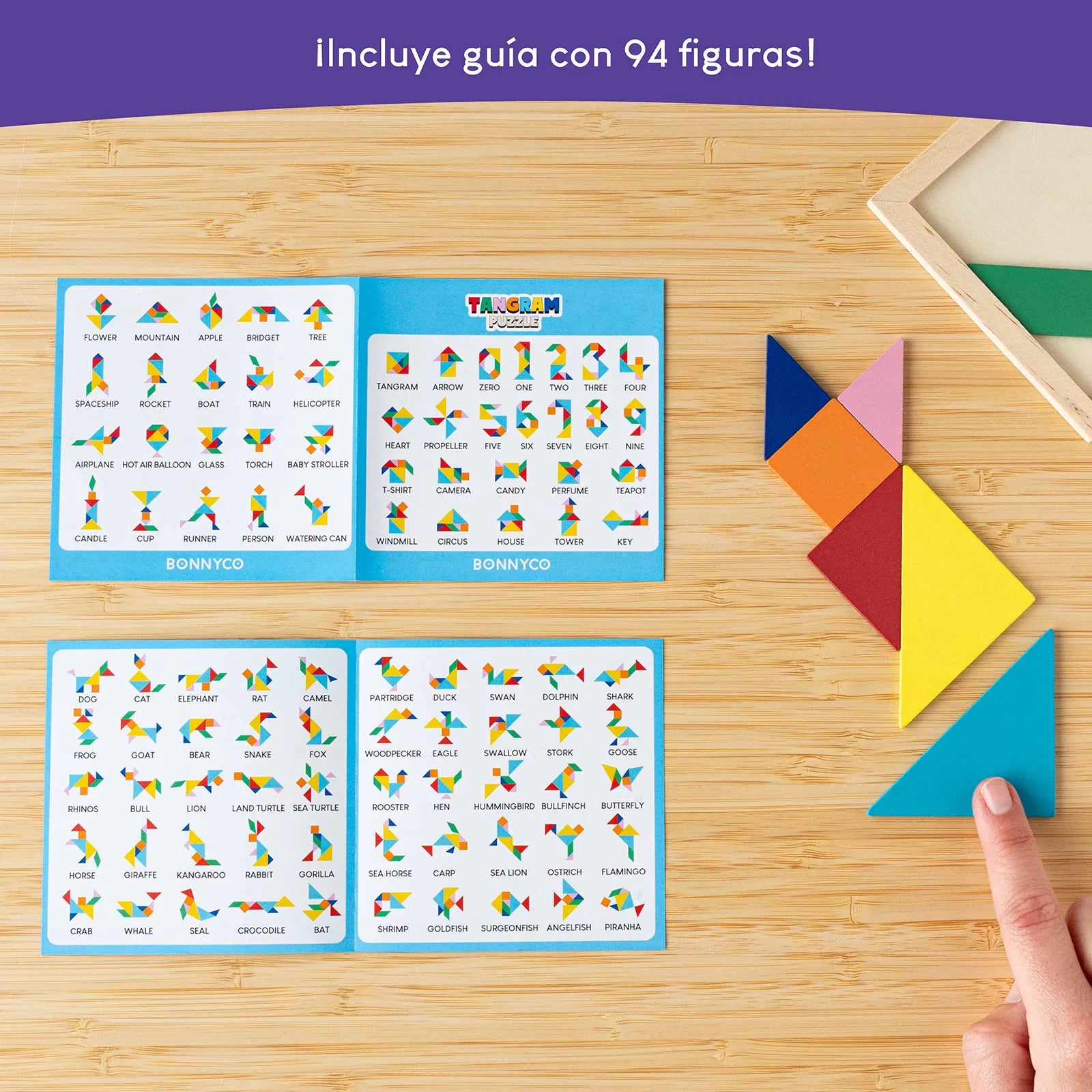 Tangram de Madera