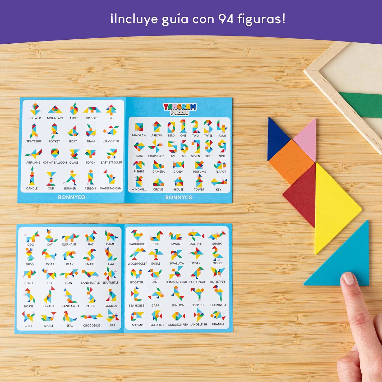 Tangram de Madera