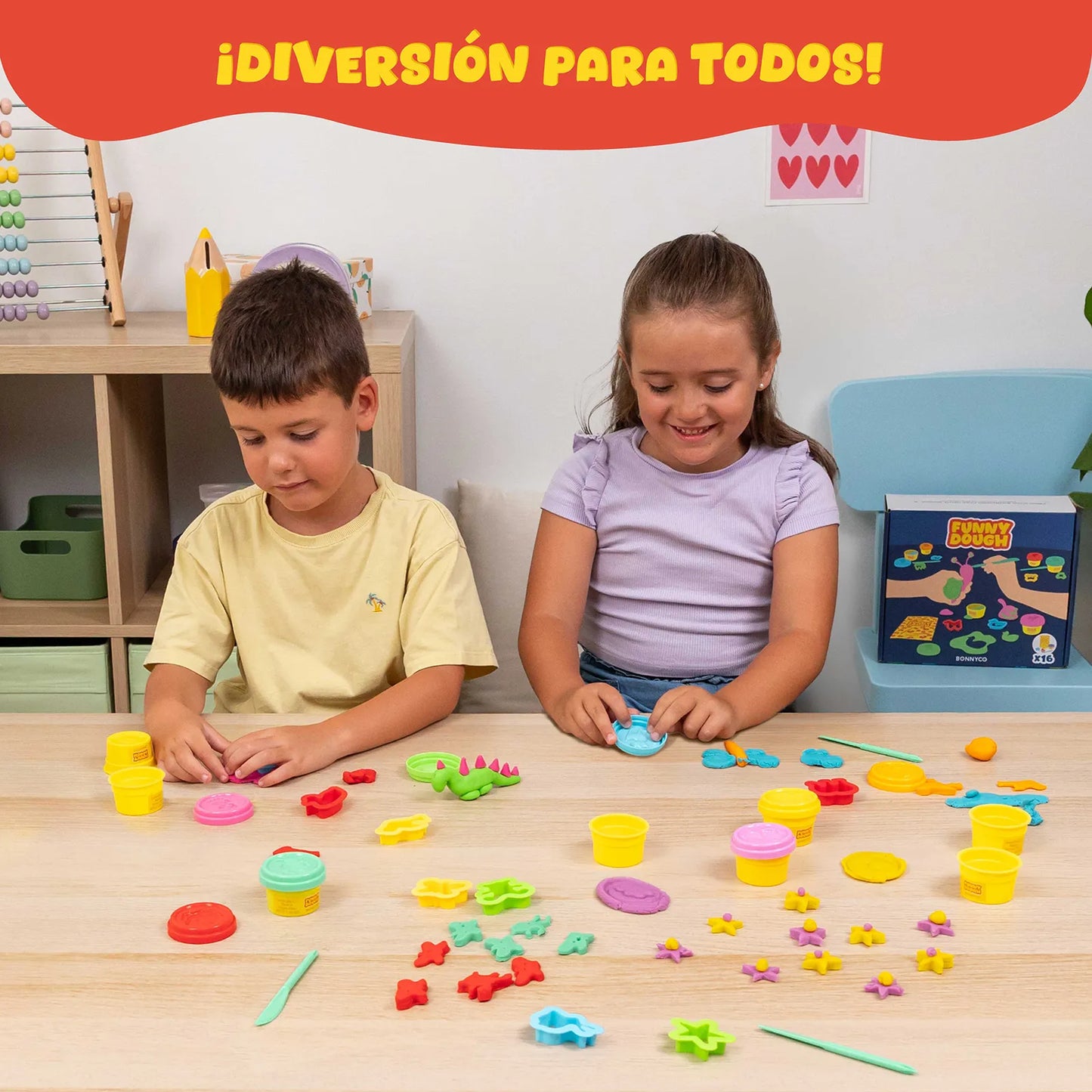 Set de Plastilina con Moldes