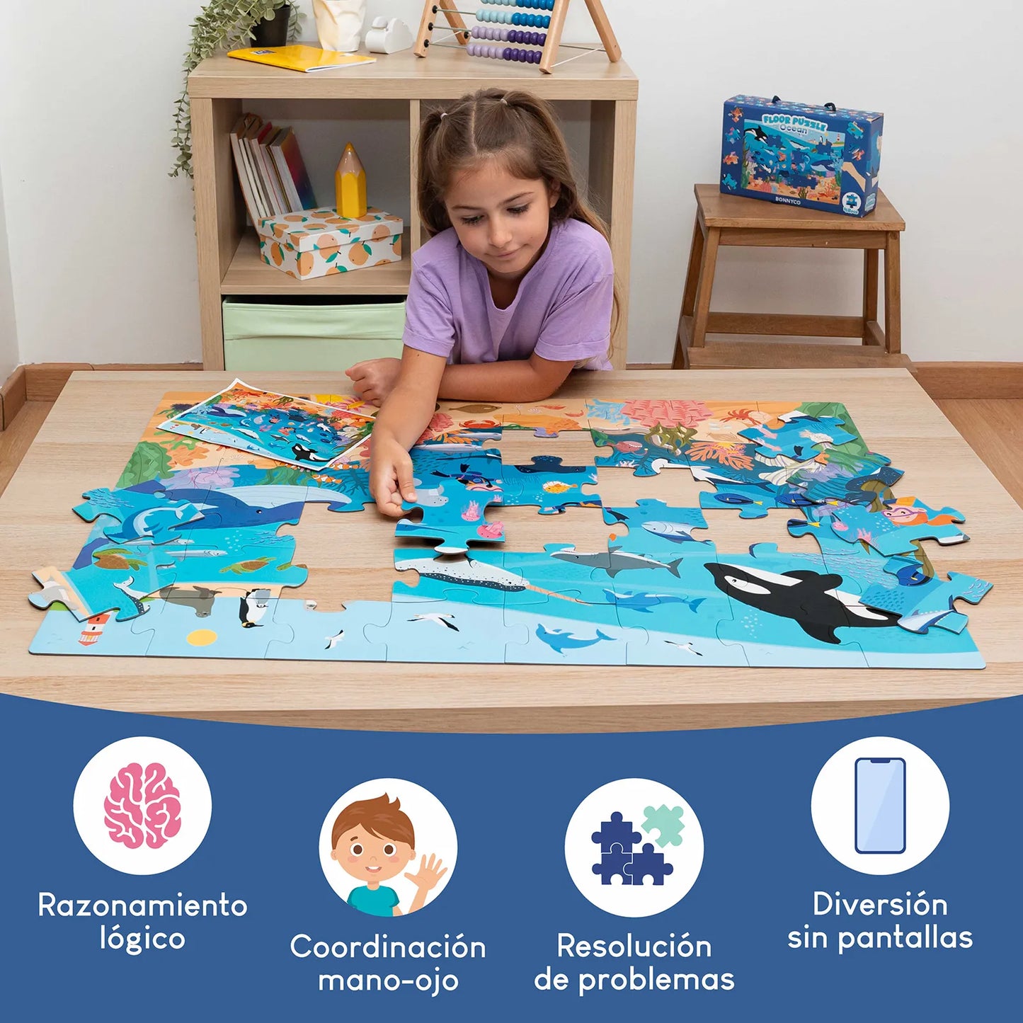 Puzzle XXL de 48 piezas - Océano