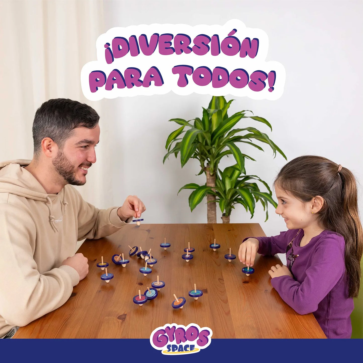 Peonzas de Madera - Espacio