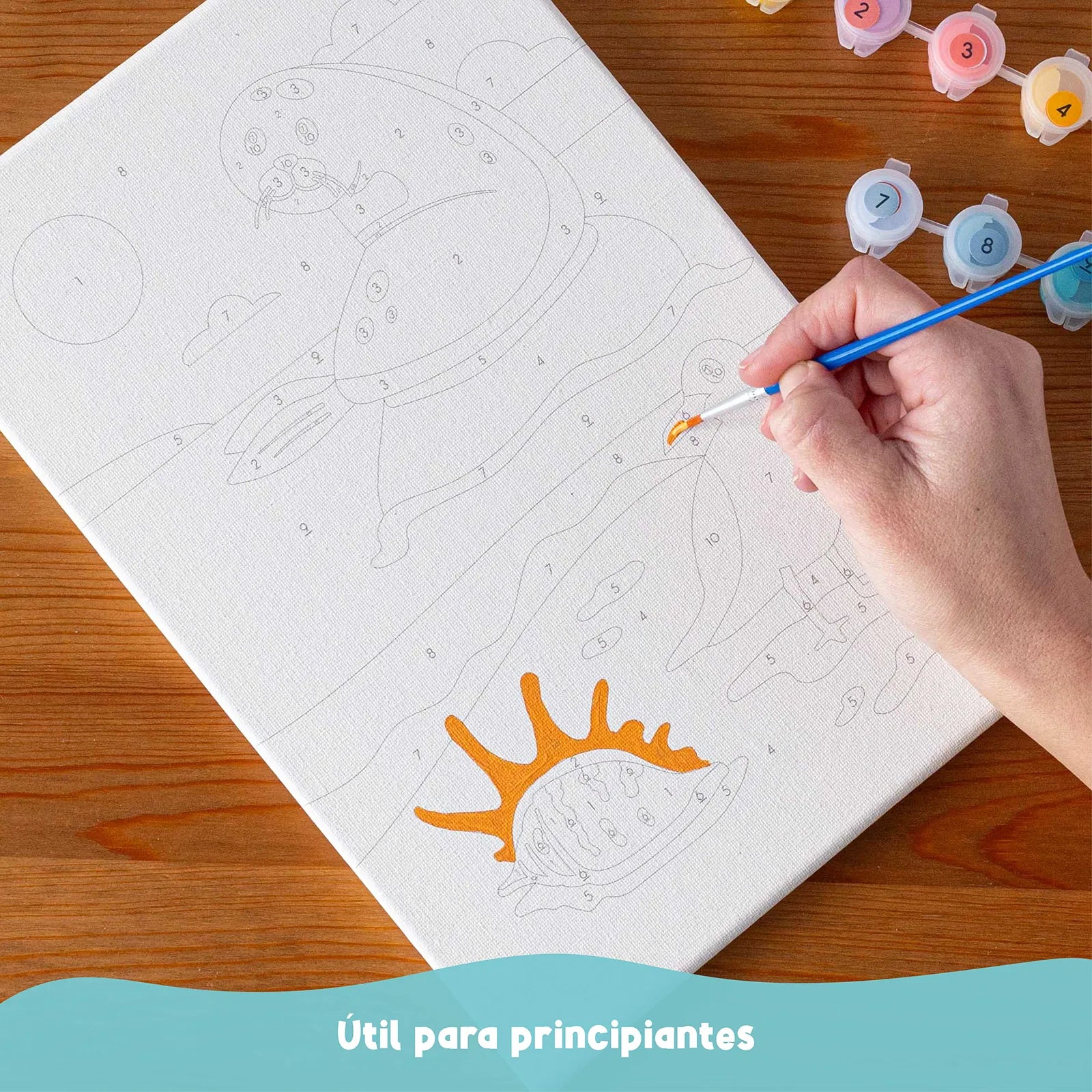 Pintar por Números - Animales Marinos