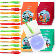 Cuadernos con Rotuladores de Tinta Invisible y Luz UV - Jungla