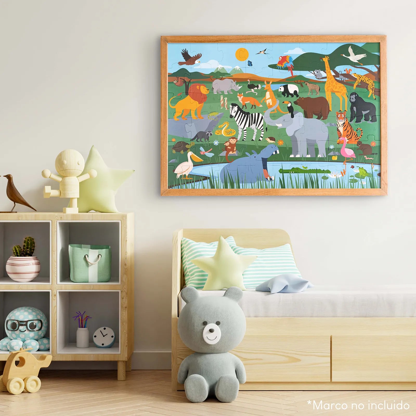 Puzzle XXL de 48 Piezas - Jungla