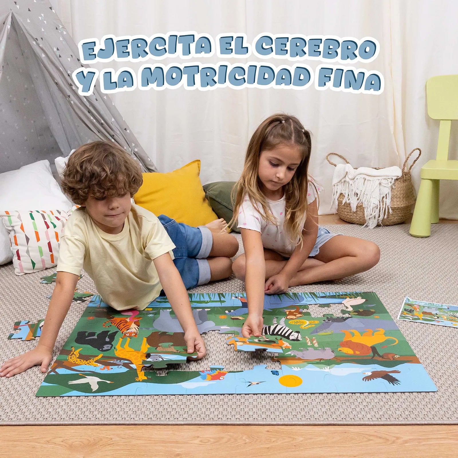 Puzzle XXL de 48 Piezas - Jungla