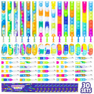 Pulseras Pop It con Llaveros