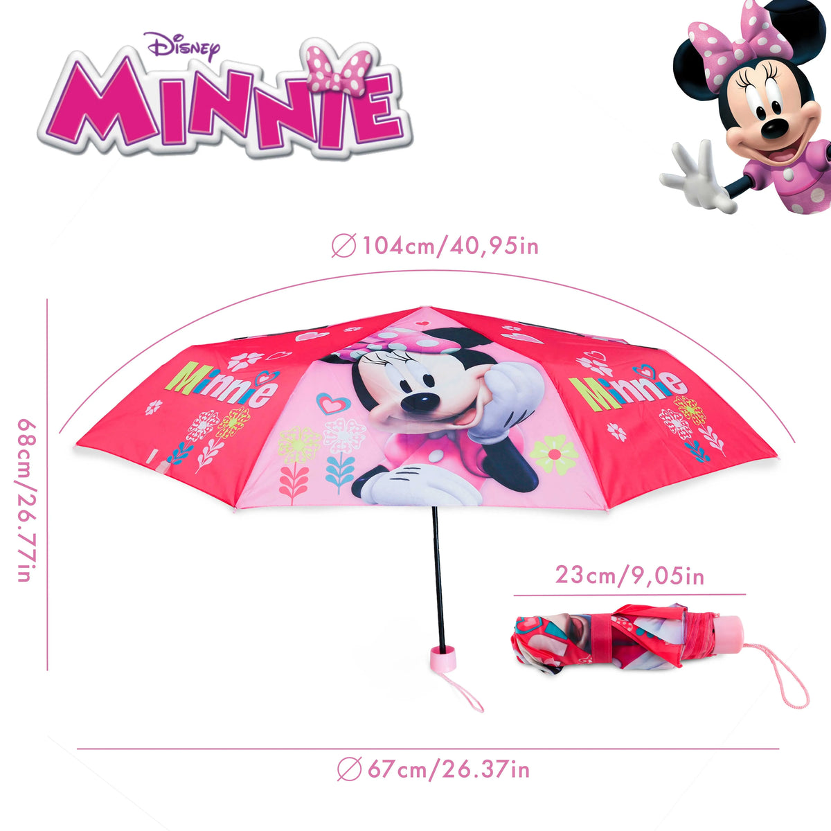 Paraguas Minnie Mouse