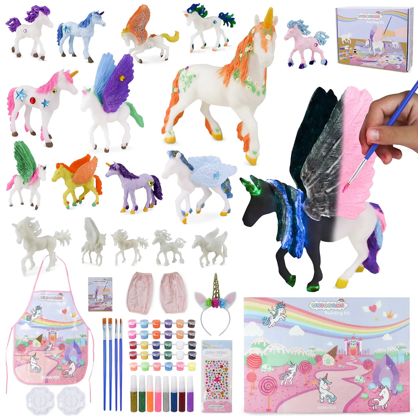 Figuras de Unicornios para Pintar