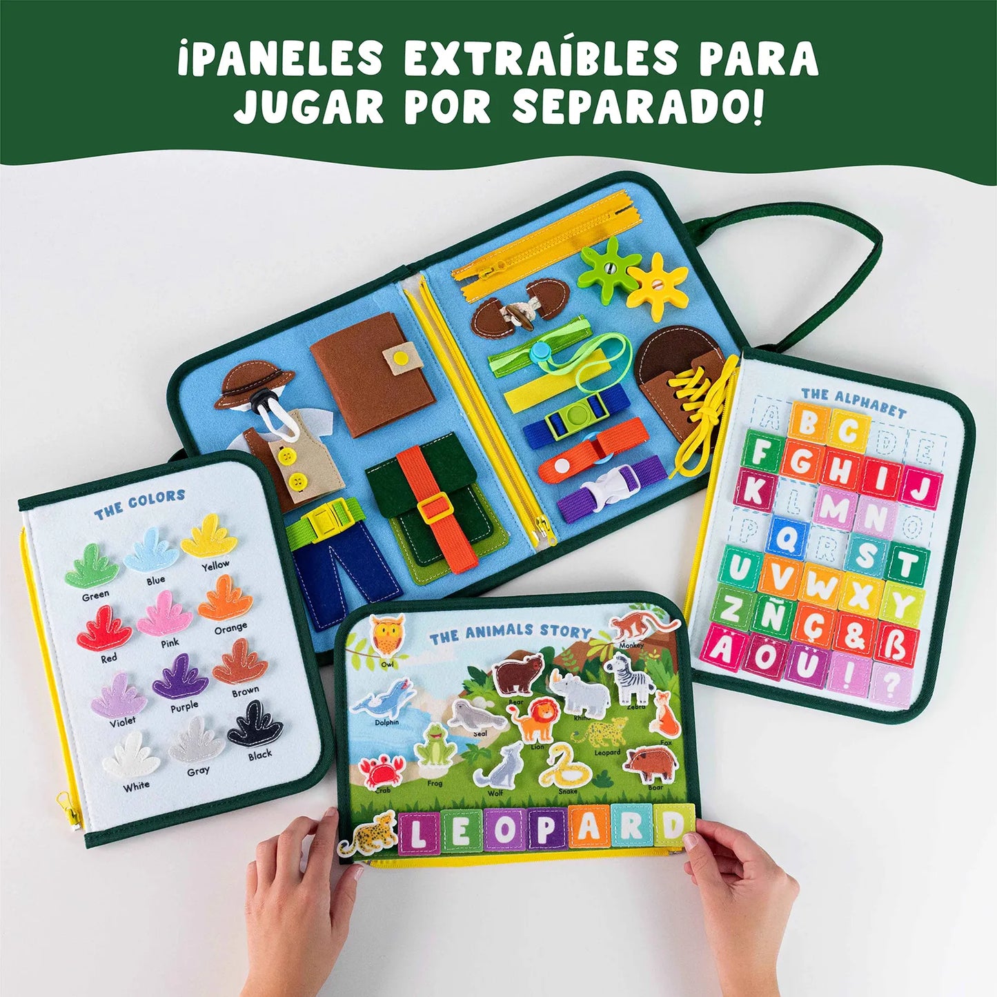 Maletín de Actividades Sensoriales - Jungla