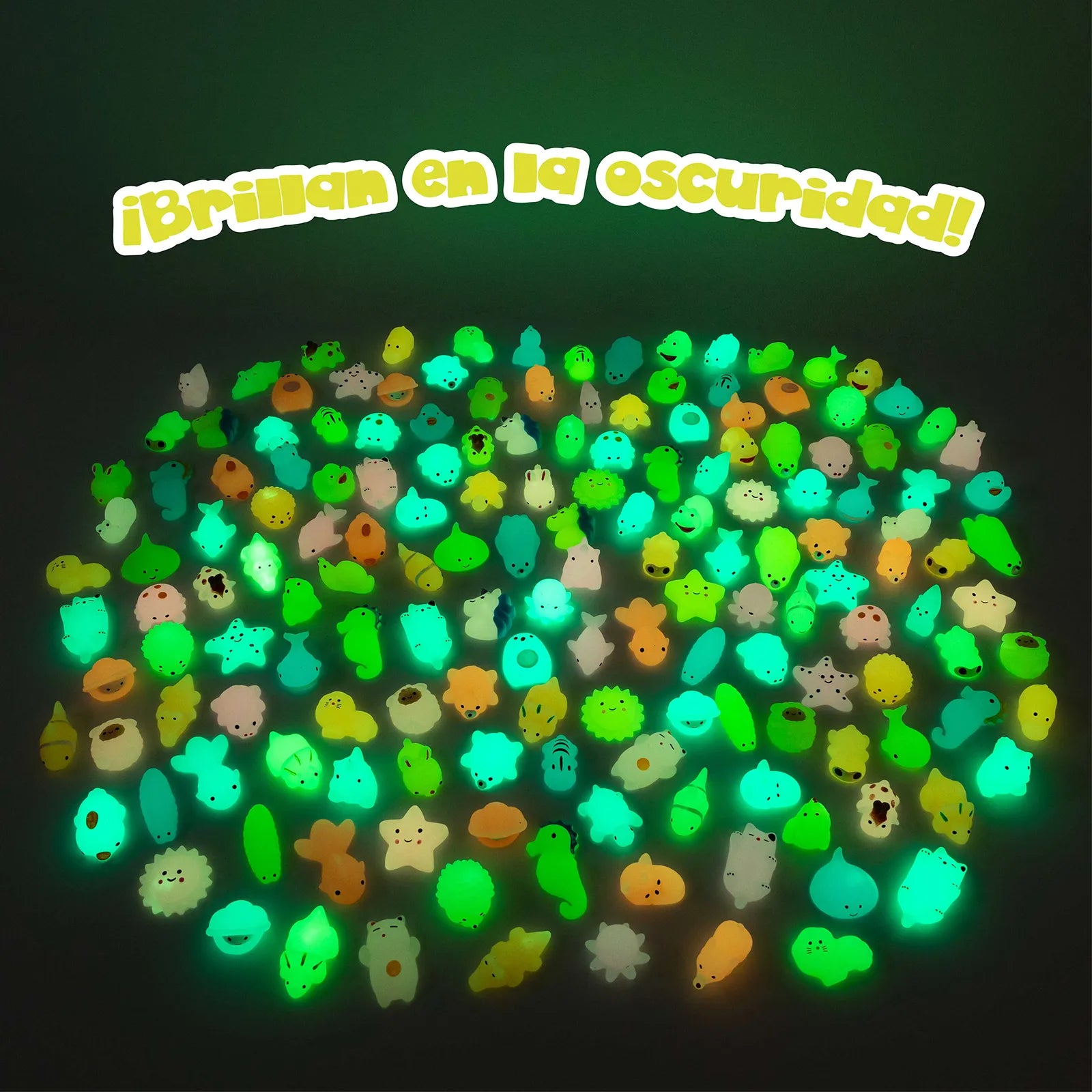 Squishy con Brillo en la Oscuridad