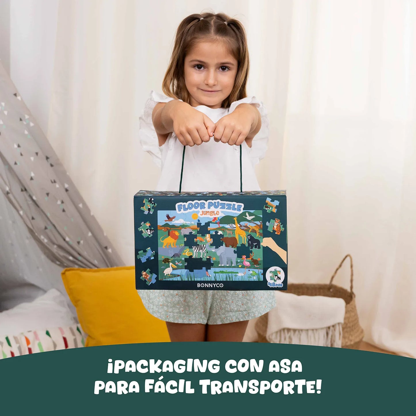 Puzzle XXL de 48 Piezas - Jungla
