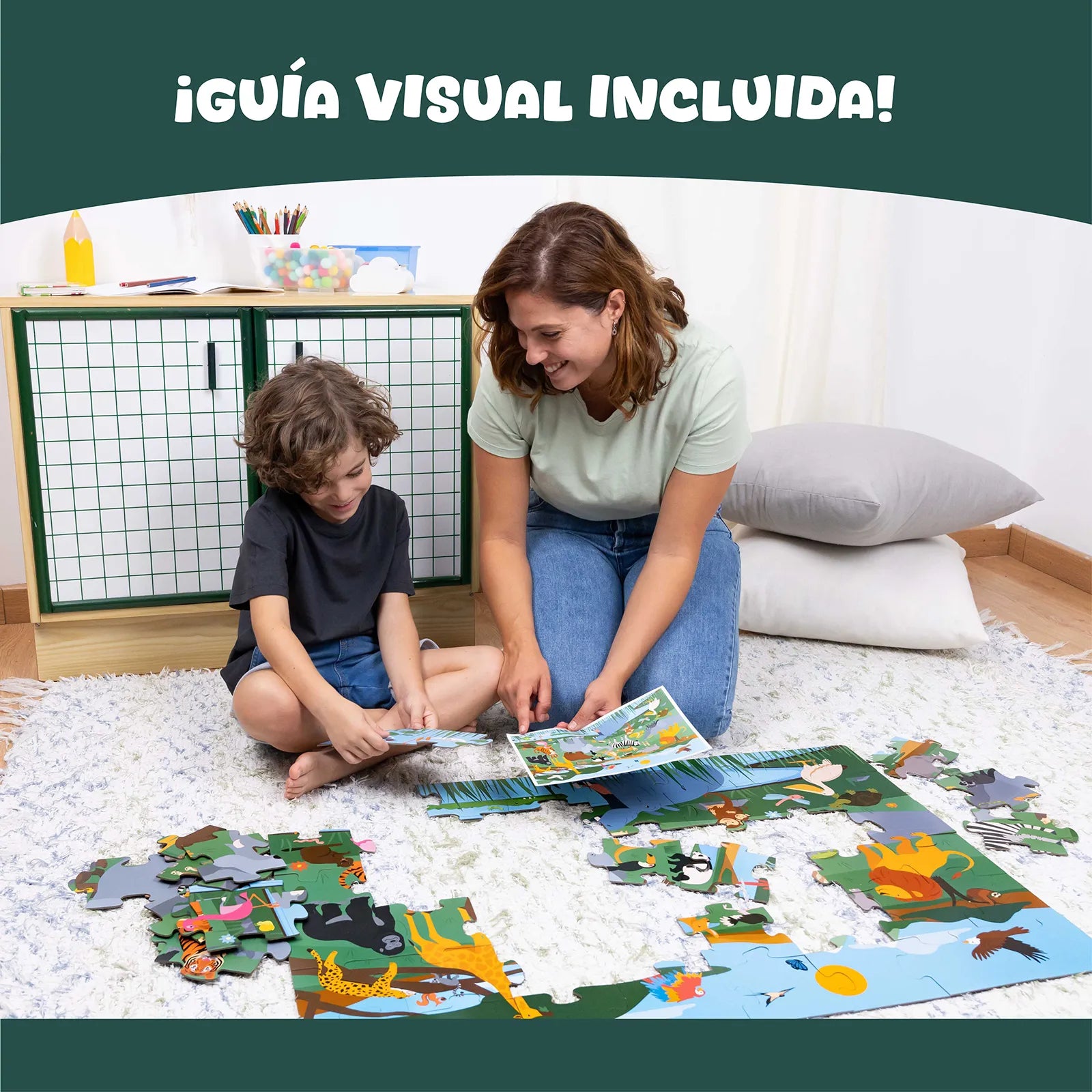Puzzle XXL de 48 Piezas - Jungla