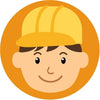 Puzzle XXL de 48 piezas - Construcción